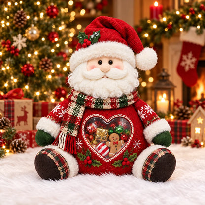 💯🎅 Refillable Christmas Figurine Treat Holder