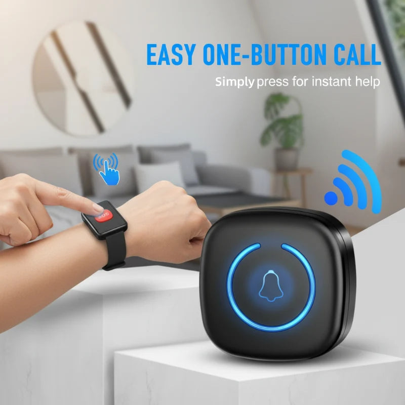 Wireless Caregiver Pager Smart Call System