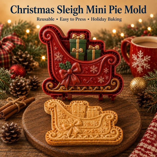 🔥🔥Only $16.99 Last Day Promotion!✨ 🎄16-Design Christmas Mini Pie Mold Collection 🥧