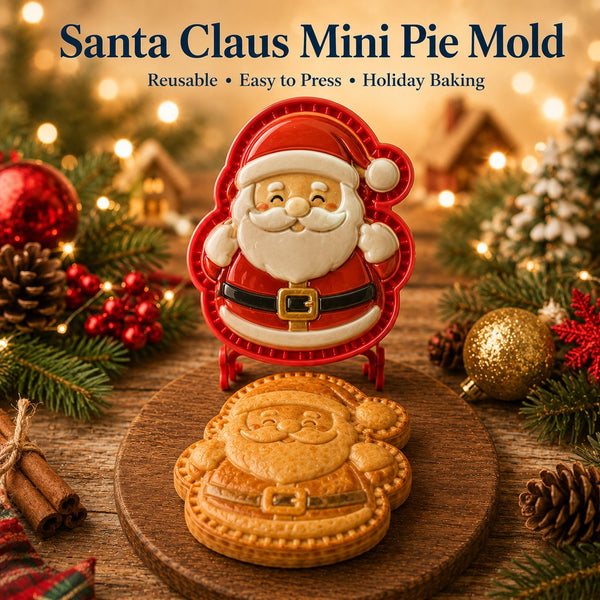 🔥🔥Only $16.99 Last Day Promotion!✨ 🎄16-Design Christmas Mini Pie Mold Collection 🥧