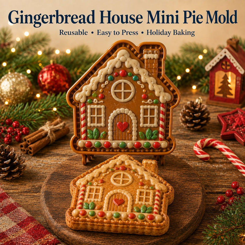 🔥🔥Only $16.99 Last Day Promotion!✨ 🎄16-Design Christmas Mini Pie Mold Collection 🥧