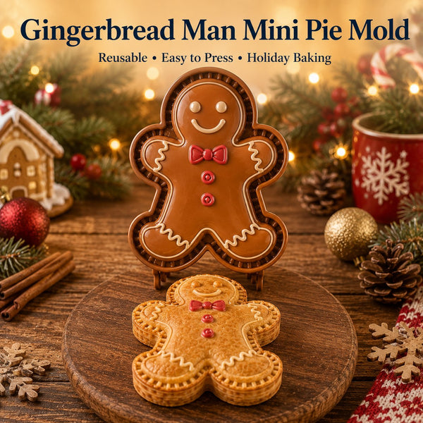 🔥🔥Only $16.99 Last Day Promotion!✨ 🎄16-Design Christmas Mini Pie Mold Collection 🥧