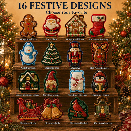 🔥🔥Only $16.99 Last Day Promotion!✨ 🎄16-Design Christmas Mini Pie Mold Collection 🥧