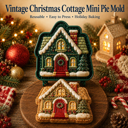 🔥🔥Only $16.99 Last Day Promotion!✨ 🎄16-Design Christmas Mini Pie Mold Collection 🥧