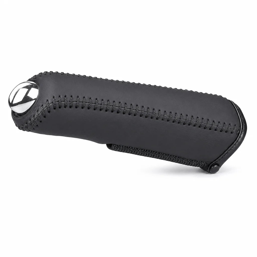 ⏳🔥limited-time 50% Off! ⏰✋ Universal Car Handbrake Protective Cover Sleeve – Pu Leather, Anti-slip, Interior Upgrade 🚗✨
