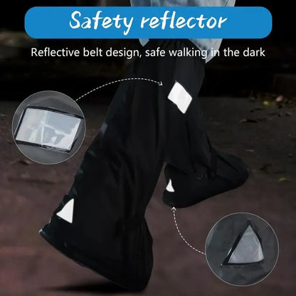 🌧️ Waterproof Rain Boot Covers – Reusable & Foldable Shoe Protection