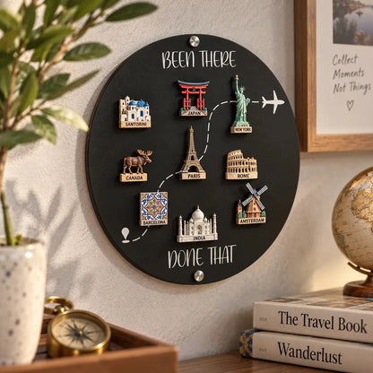 🌎✨travel Magnet Board - 💕every Magnet Has A Story. Every Journey Deserves A Place