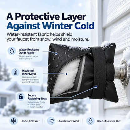 Insulated Outdoor Faucet Cover ❄️ – Winter Freeze Protection | Special Sale