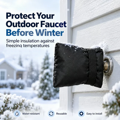 Insulated Outdoor Faucet Cover ❄️ – Winter Freeze Protection | Special Sale
