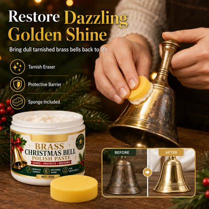 📢 50% Off! Brass & Copper Polish Cream – Removes Tarnish & Restores Shine To Bells & Home Decor ✨⭐