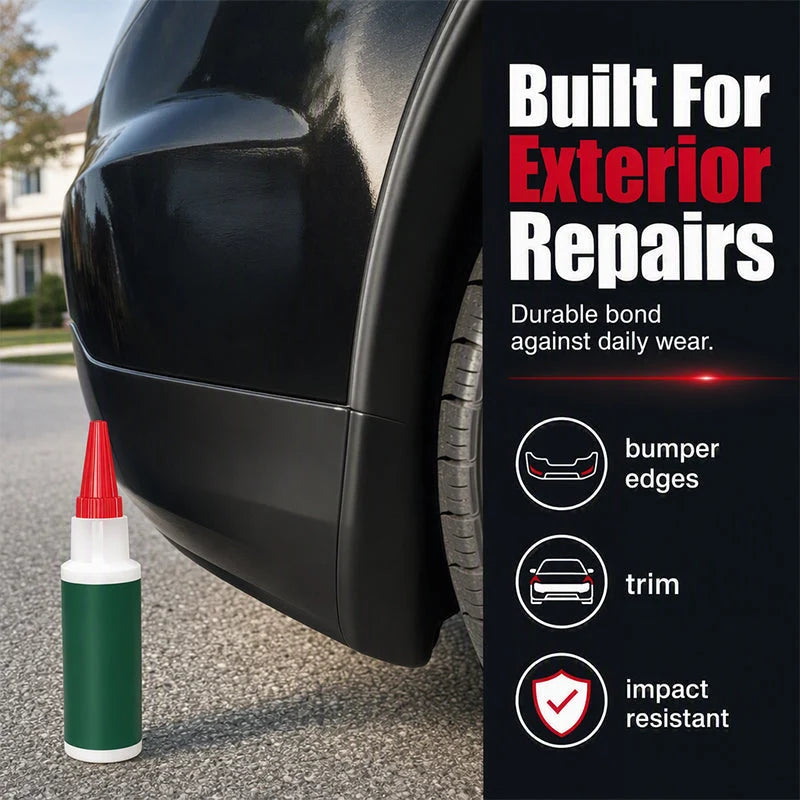 🚗 Car Bumper Repair Adhesive | Fix Cracks & Broken Bumper Plastic At Home