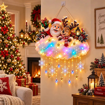 ✨Magical Christmas Glow Cloud Wall Hanging✨