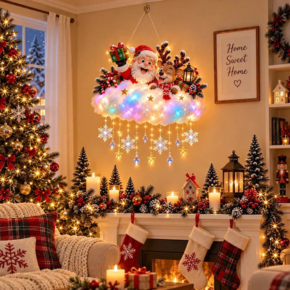 ✨Magical Christmas Glow Cloud Wall Hanging✨