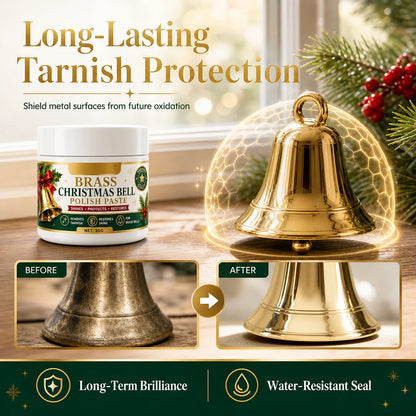 📢 50% Off! Brass & Copper Polish Cream – Removes Tarnish & Restores Shine To Bells & Home Decor ✨⭐
