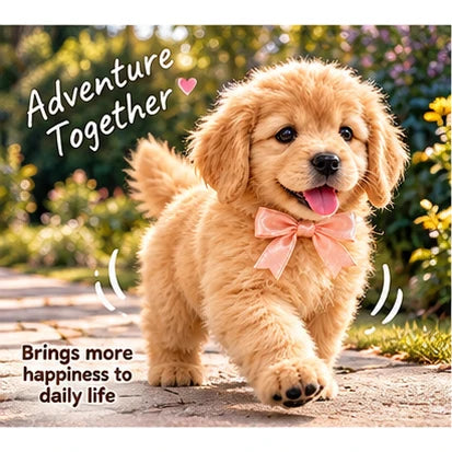 🎄49% OFF🐕🐾 Golden Buddy™ Realistic Robot Golden Retriever Puppy.