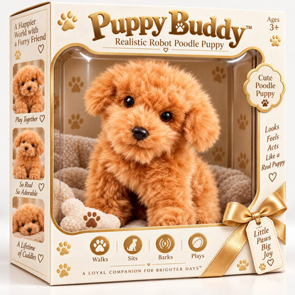 🎄49% OFF🐕🐾 Golden Buddy™ Realistic Robot Golden Retriever Puppy