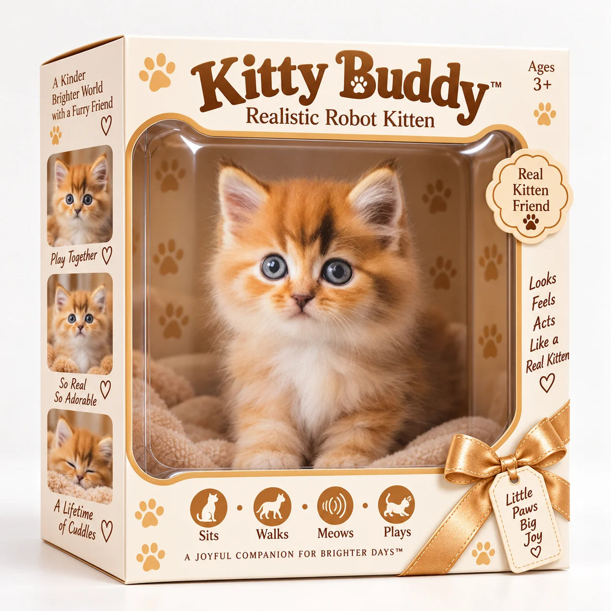 🎄49% OFF🐕🐾 Golden Buddy™ Realistic Robot Golden Retriever Puppy.