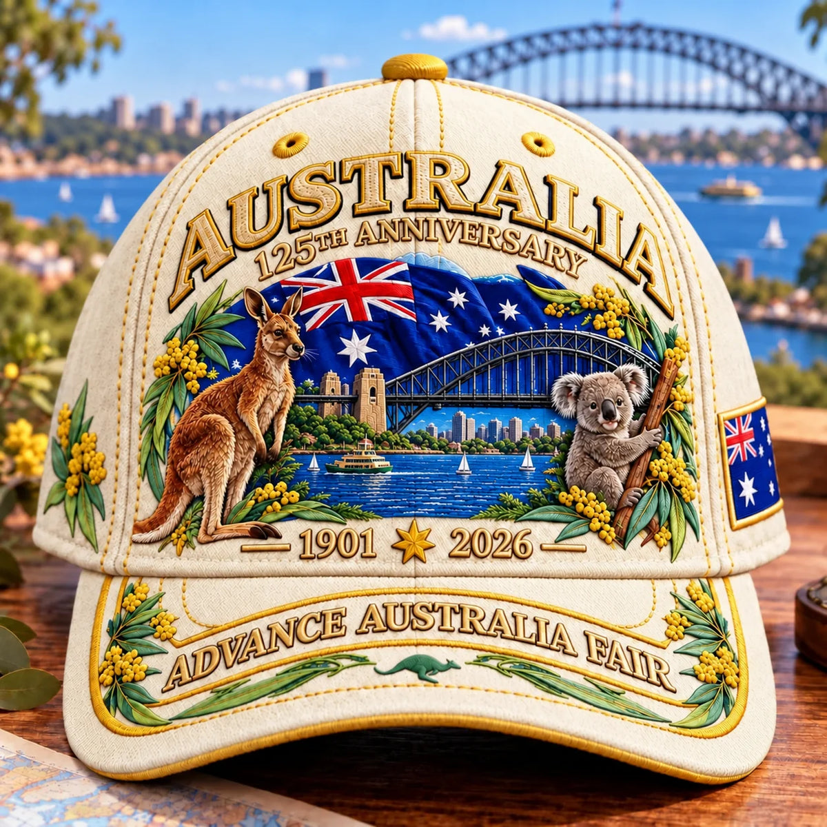 🦘Australia 125th Anniversary 1901–2026 Commemorative Cap