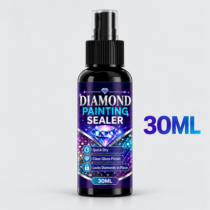 💎✨ Diamond Art Sealer Spray – Locks Beads, Glossy Finish, Fast‑Drying &amp; Long‑Lasting