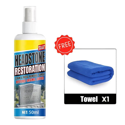 Headstone & Memorial Stone Cleaner – Cleaning & Restoration Spray