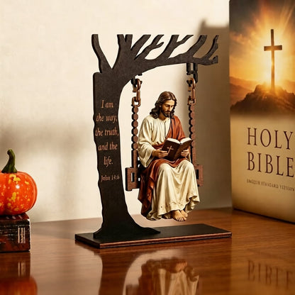 ✝️🔥Last Day 49% OFF - ✝️📚Christian Jesus Swing Ornament