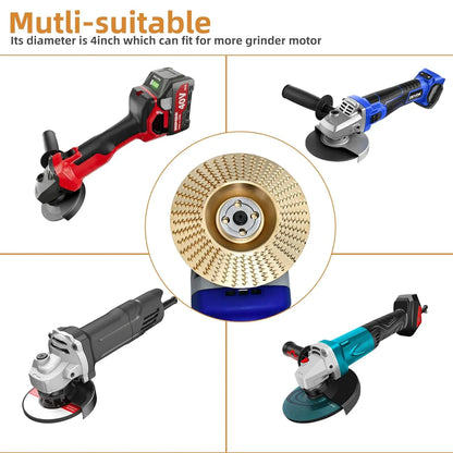 3-Piece Wood Carving Disc Set 🪵 – Precision Shaping Tools