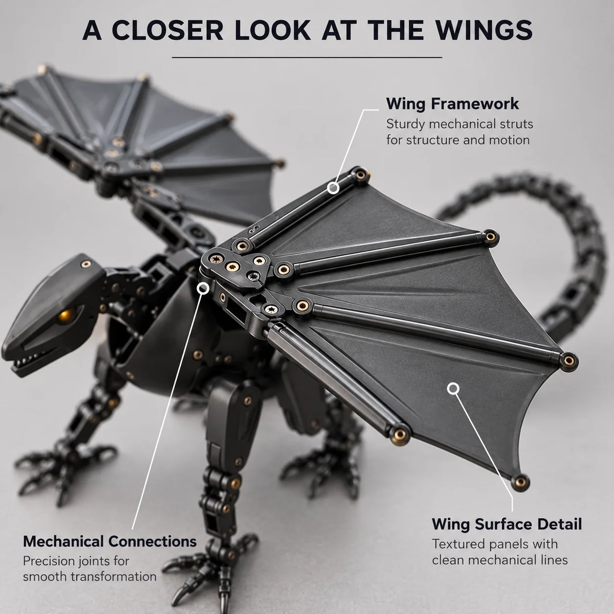 🐉 DragonMorph – Egg to Dragon Transforming Mechanical Toy