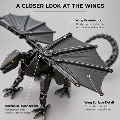 🐉 DragonMorph – Egg to Dragon Transforming Mechanical Toy