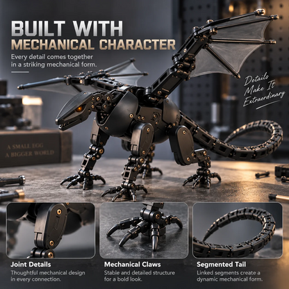 🐉 DragonMorph – Egg to Dragon Transforming Mechanical Toy