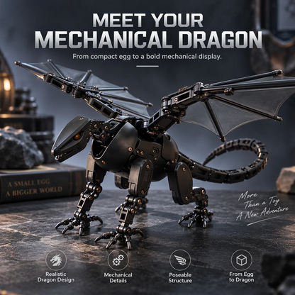 🐉 DragonMorph – Egg to Dragon Transforming Mechanical Toy