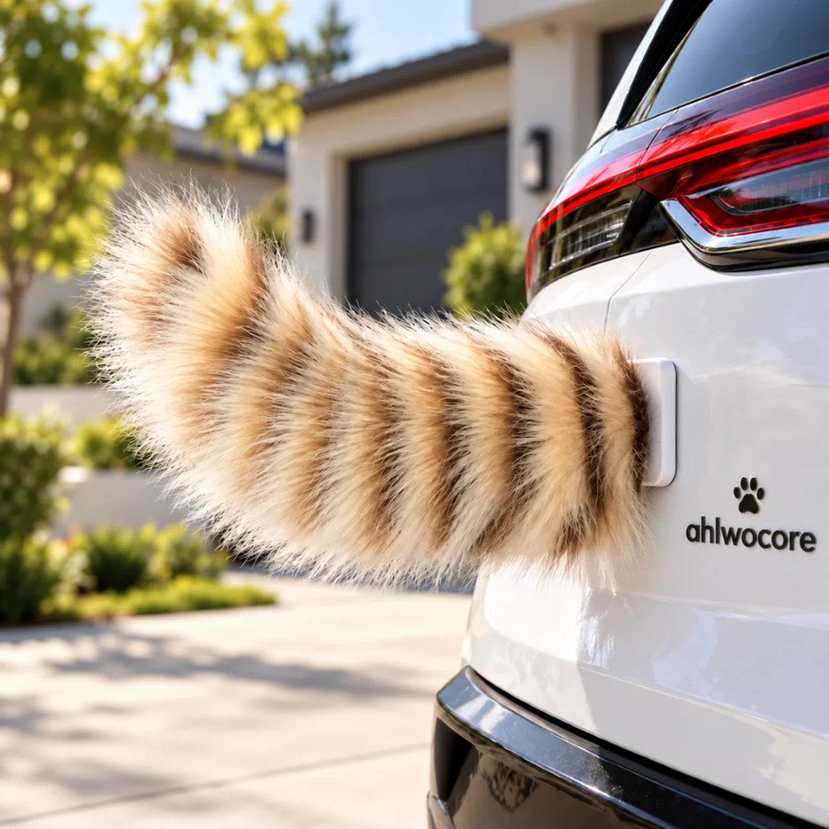 🐶✨ Wagging Car Tail Accessory – Remote Controlled Fun for Your Vehicle