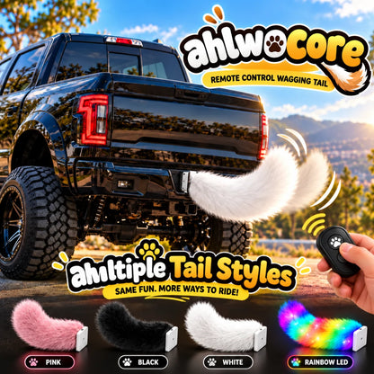 🐶✨ Wagging Car Tail Accessory – Remote Controlled Fun for Your Vehicle