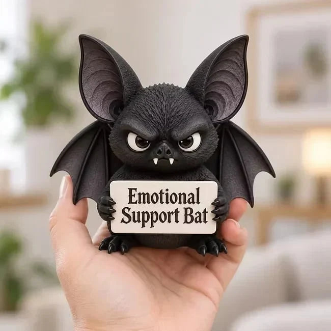 🎅 2026 Christmas Gift 50% Off--🦇Emotional Support Bat - A spooky-cute desk companion that brings a little emotional backup to your day.