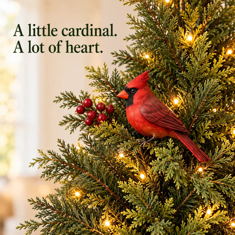 🎄🌙cardinal Lantern Trees