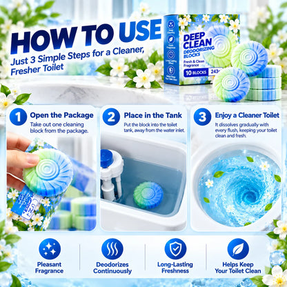 ✨ Gardenia Scent Toilet Cleaning Gel – Fresh & Long-Lasting