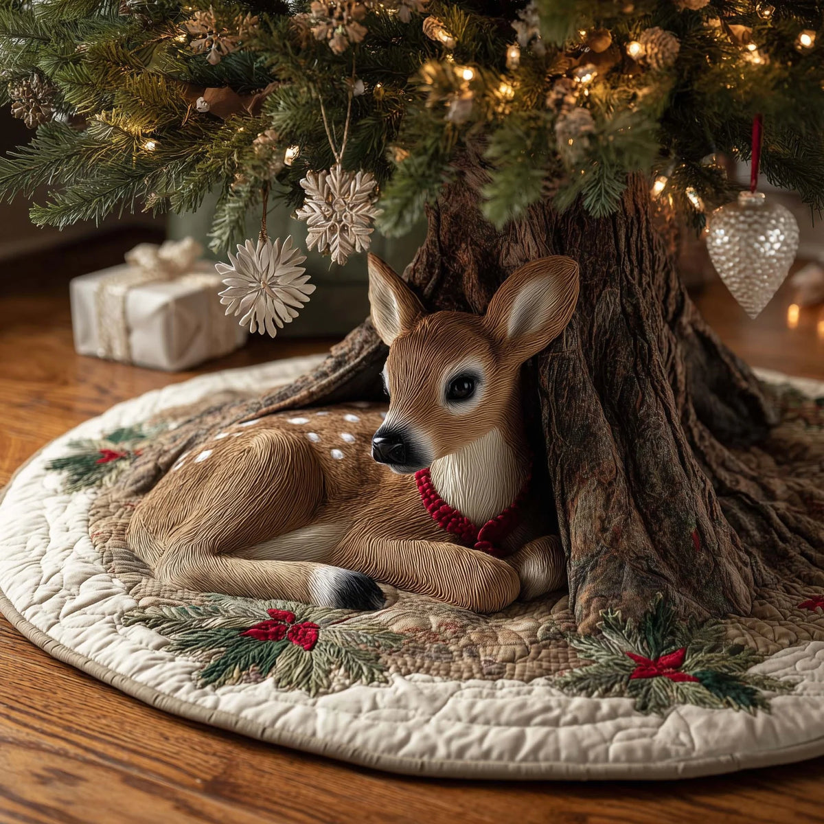 🎄✨ Christmas Special –🎅3D Optical Illusion Christmas Tree Skirt（FREE SHIPPING）