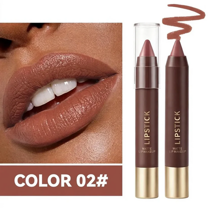 Long-lasting Matte Brown Lipstick