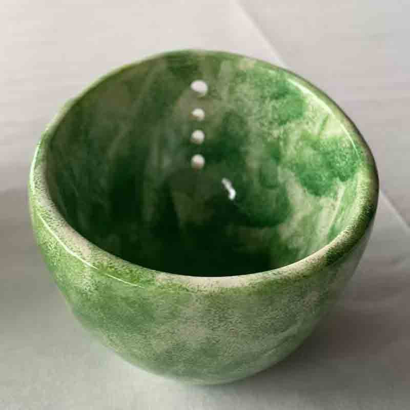 100% Handmade Pottery Herb Stripper