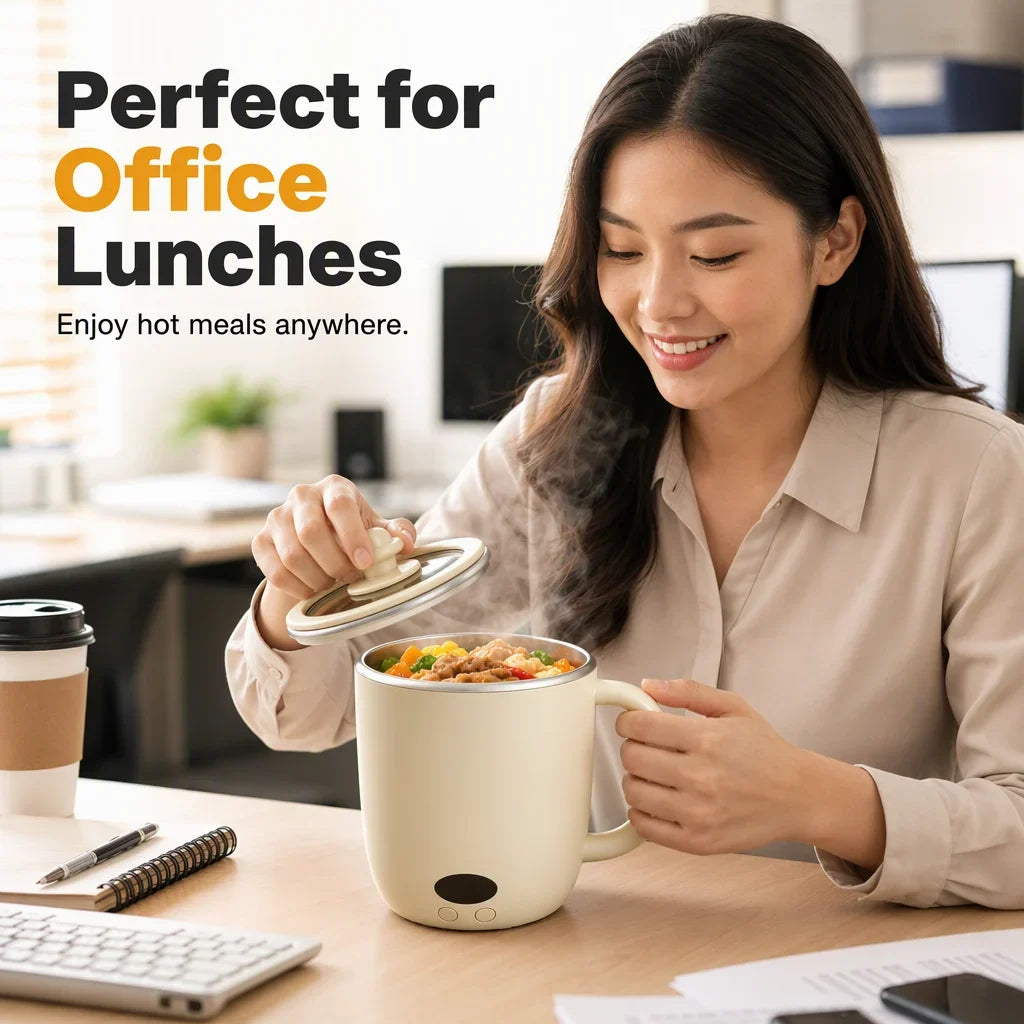 🔥HOT SALE🔥All-Purpose Portable Electric Cooking Pot, Versatile Small Cooker for Soup, Hotpot & Quick Daily Homemade Meals