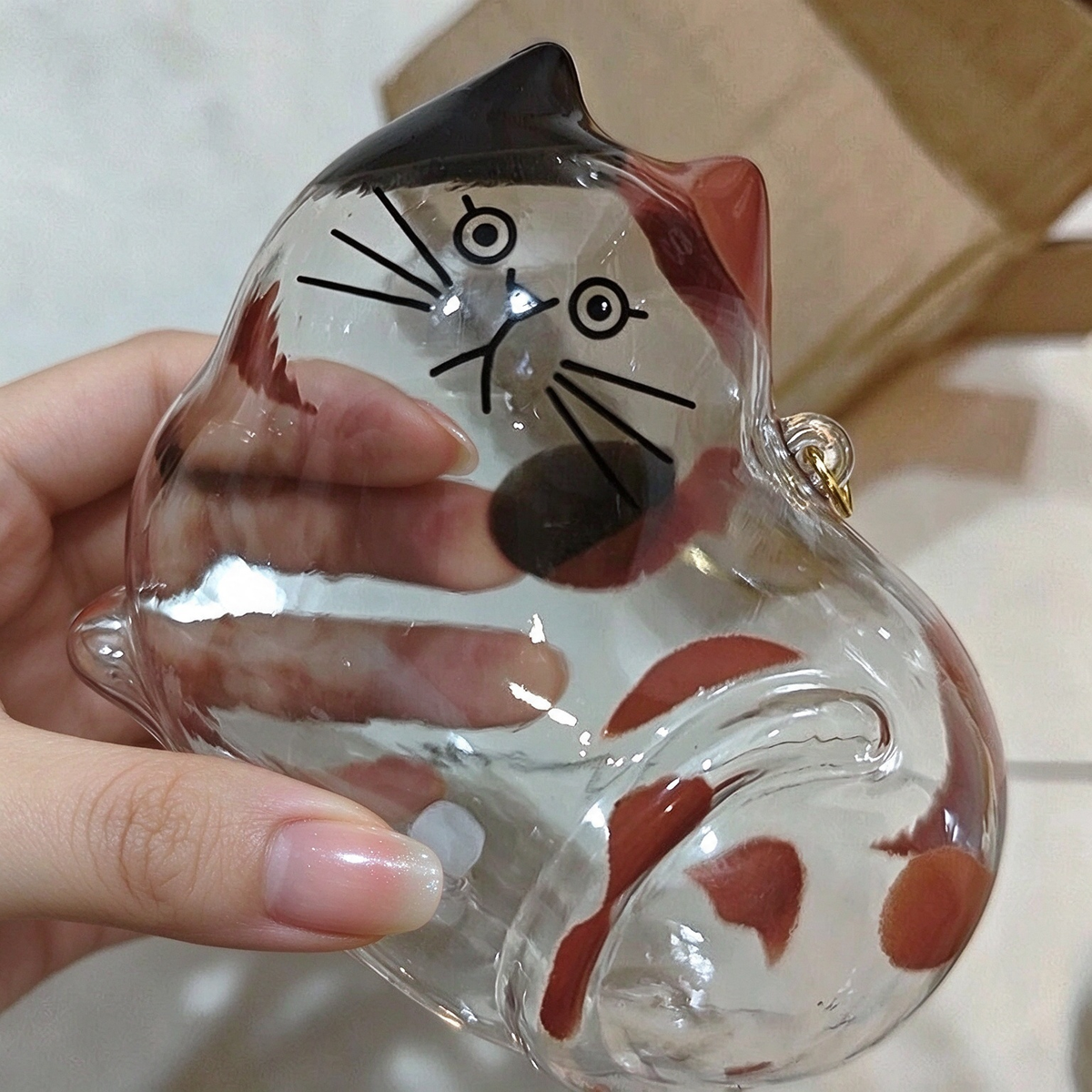 🐾Pet Hair Memorial Capsule Keychain
