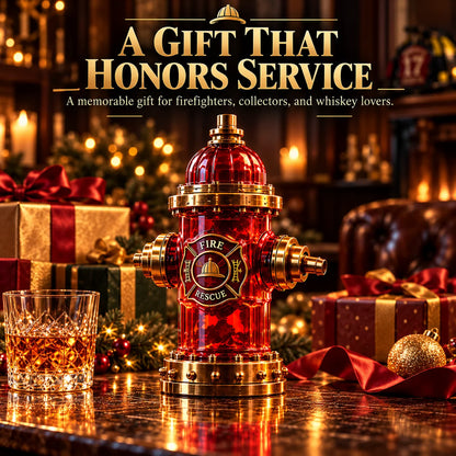 🔥HOT SALE🔥Firehouse Reserve™ — Firefighter Tribute Whiskey Decanter