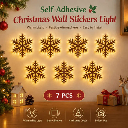 🎄🌟 Christmas LED Wall Décor — Light Up Your Holiday Magic!
