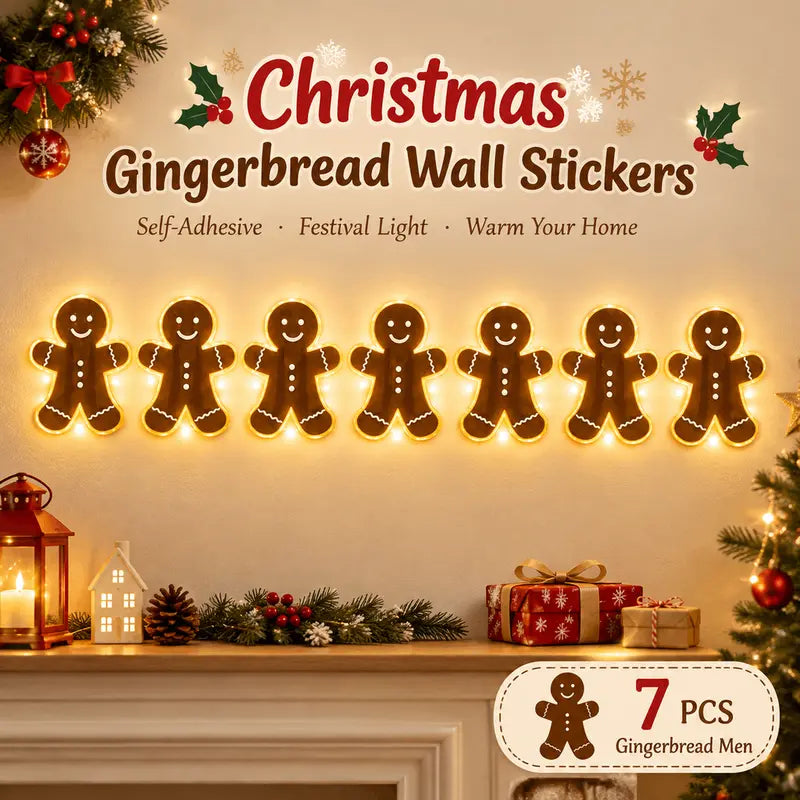 🎄🌟 Christmas LED Wall Décor — Light Up Your Holiday Magic!