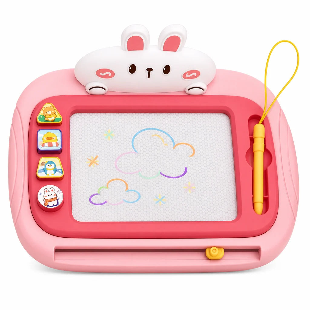 ⏳Time-Limited Special ⏰✨ Kids Magnetic Drawing Board — Pen & 4 Stamps Included 📢