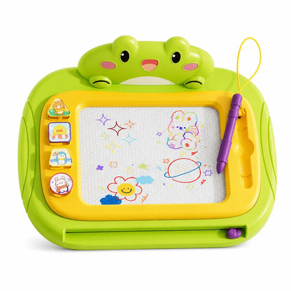 ⏳Time-Limited Special ⏰✨ Kids Magnetic Drawing Board — Pen & 4 Stamps Included 📢