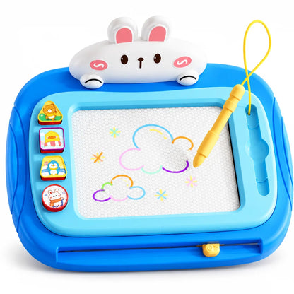 ⏳Time-Limited Special ⏰✨ Kids Magnetic Drawing Board — Pen & 4 Stamps Included 📢
