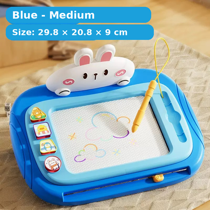 ⏳Time-Limited Special ⏰✨ Kids Magnetic Drawing Board — Pen & 4 Stamps Included 📢