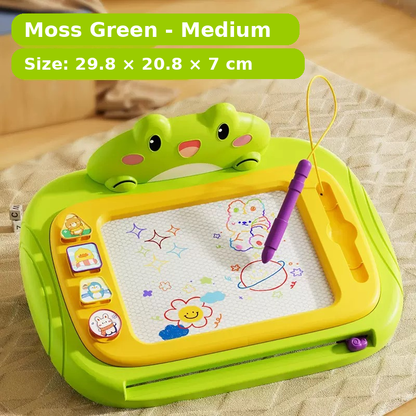 ⏳Time-Limited Special ⏰✨ Kids Magnetic Drawing Board — Pen & 4 Stamps Included 📢