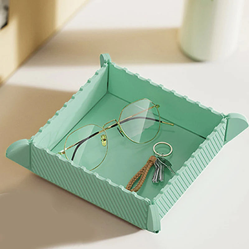 Magnetic Silicone Trivet 🍳🧲 | Foldable Pot Mat & Small Kitchen Tray