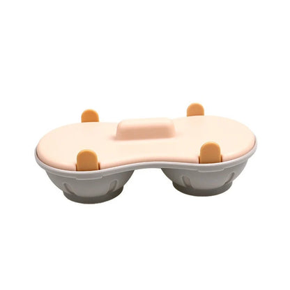 🍳 Microwave Double Egg Poacher - Fast Mess-Free Breakfast Maker 🥚